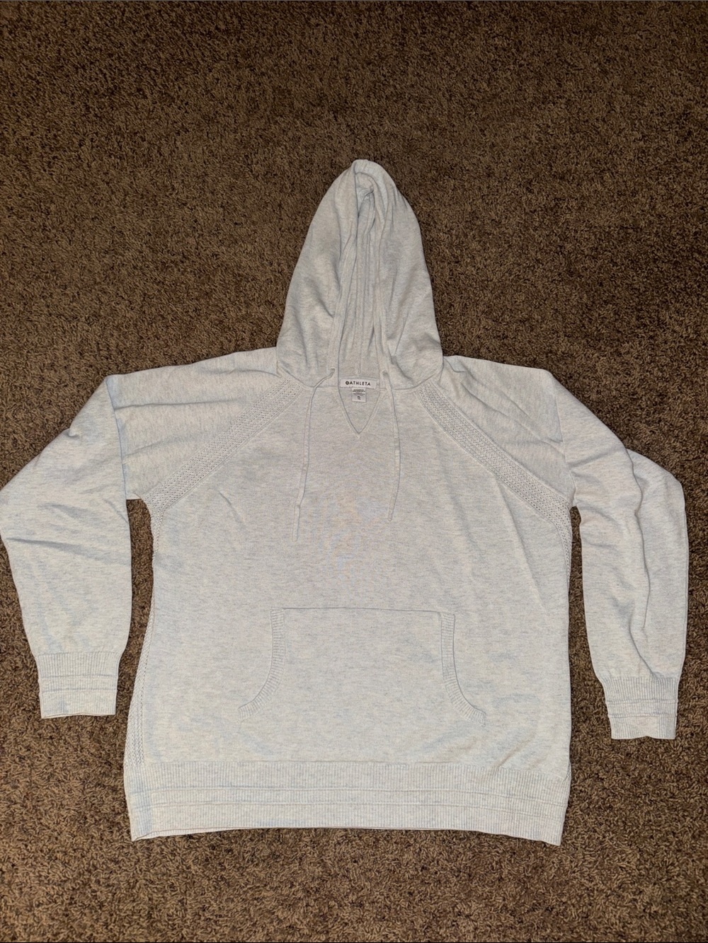 Light Gray Women’s Hoodie Sweater
